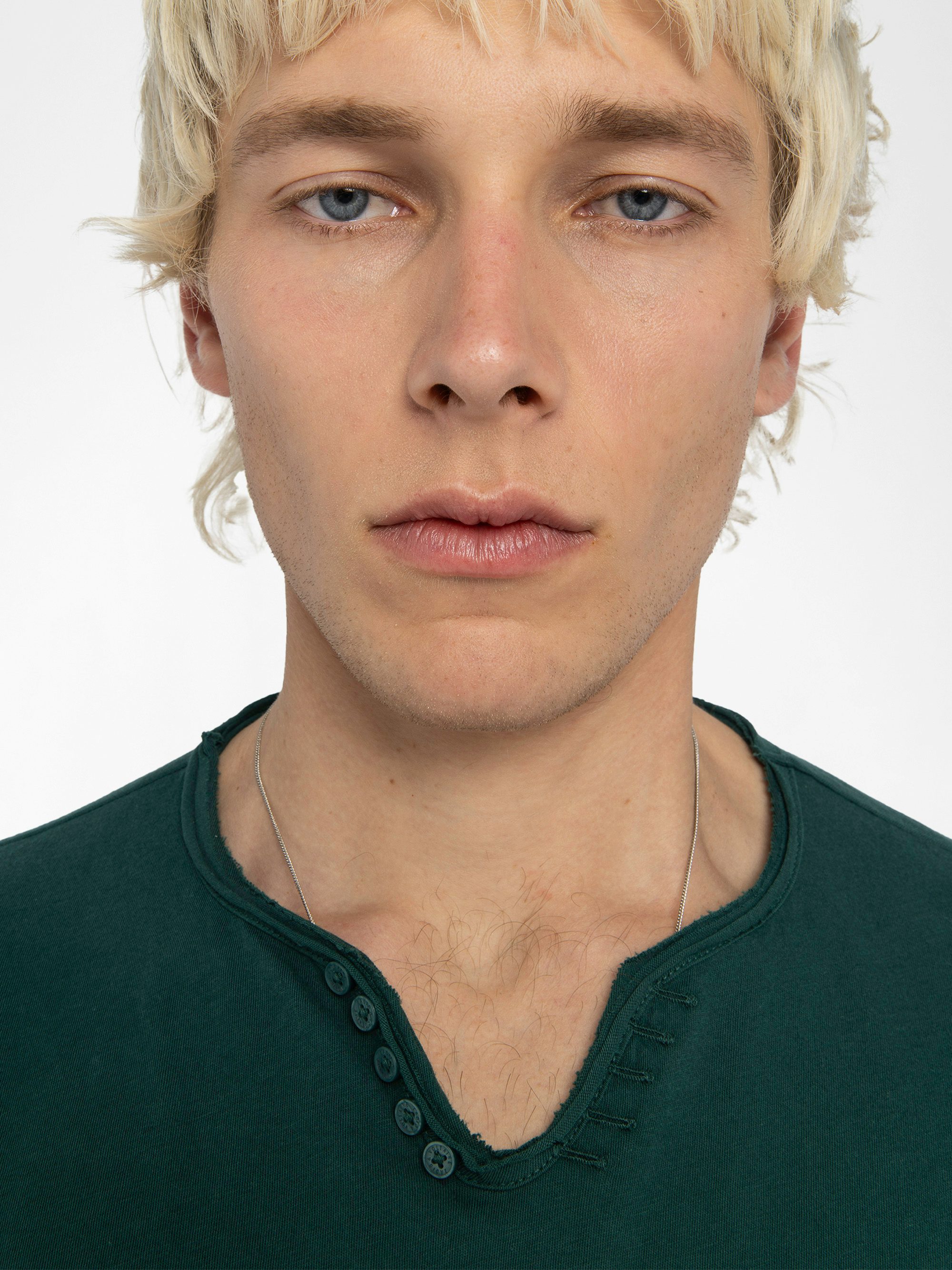 Monsatir Henley T-shirt - Short-sleeved henley t-shirt T-shirt.